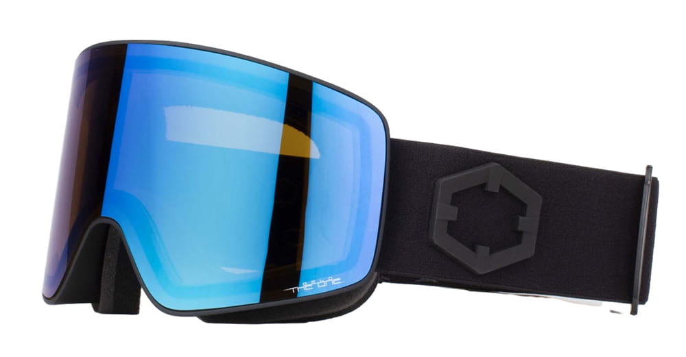 Ottica Mondello Roma - Out Of - 2G100213 - VOID - BLACK / THE ONE GELO LENS - nylon - shape Mask - Black - EYEWEAR - GOGGLES - Unisex,Uomo,Donna,Women,Men - lens Blue - Made In Italy