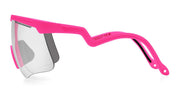 Ottica Mondello Roma - Alba Optics - 8050054517872 - DELTA - FUCHSIA II / VZUM SUPER ALU - Tr90 - shape Mask - pink - EYEWEAR - SUNGLASSES - Unisex,Uomo,Donna,Women,Men - lens Grey - Made In Italy