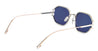 Ottica Mondello Roma - Sato - ENIR-S404 - ENIR - ROSE GOLD / PLATINUM - Titanium - shape Hexagonal - rose gold - EYEWEAR - SUNGLASSES - Uomo,Men - lens Blue - Made In Japan