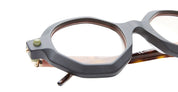 Ottica Mondello Roma - Kuboraum - KRSP18BMT000002P - MASK P18 BMT- BLACK MATTE - Acetate - shape Round - Black - EYEWEAR - SUNGLASSES - Unisex,Uomo,Donna,Women,Men - lens Pink - Made In Italy