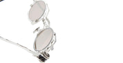 Ottica Mondello Roma - Kuboraum - KRSZ50SI000000FY - MASK Z50 SI - SILVER - Metal - shape Round - Silver - EYEWEAR - SUNGLASSES - Unisex,Uomo,Donna,Women,Men - lens silver - Made In Italy
