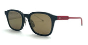 Ottica Mondello Roma - Thom Browne - UES934A-964-52-3N - RECTANGULAR - NAVY BLUE / RED / WHITE - Acetate - shape Rectangular - Blue Navy - EYEWEAR - SUNGLASSES - Uomo,Men - lens Gold - Made In Japan