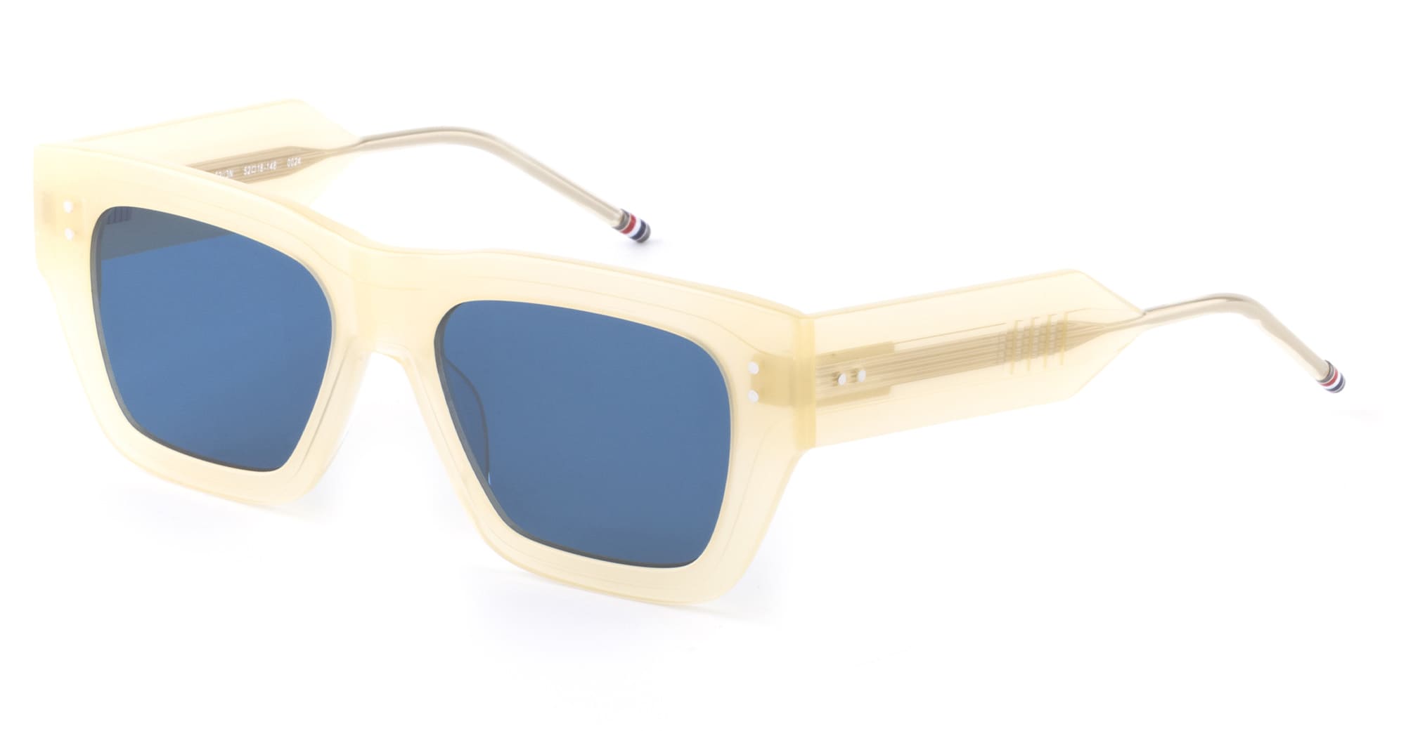 Ottica Mondello Roma - Thom Browne - UES947A-G0002-735-52 - RECTANGULAR - BEIGE - Acetate - shape  - beige - EYEWEAR - SUNGLASSES - Donna,Women - lens  - Made In Japan