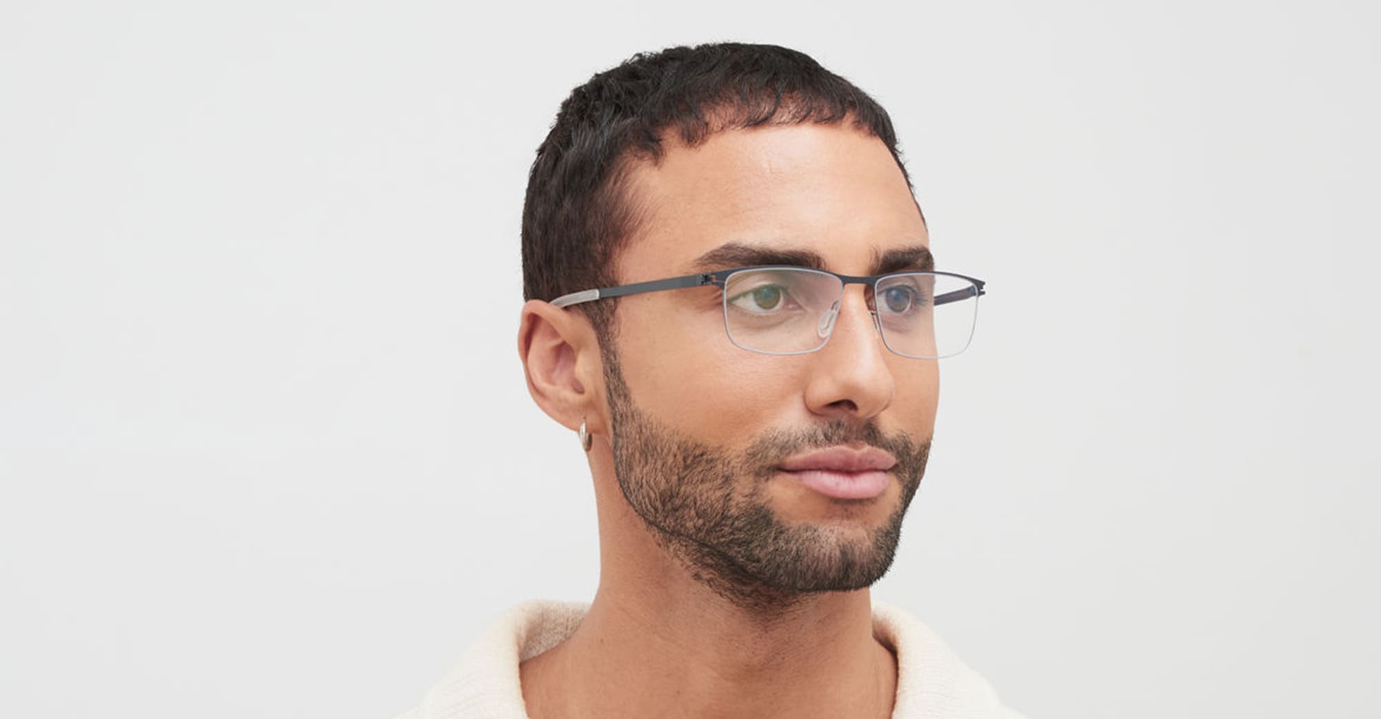 Ottica Mondello Roma - Mykita - 10017025 - XANDER - Shiny Graphite / Nearly Black RX - Acetate, metal - shape  - grey, black - EYEWEAR - EYEGLASSES - Unisex,Uomo,Donna,Women,Men - lens  - Made In Germany