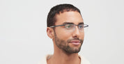 Ottica Mondello Roma - Mykita - 10017025 - XANDER - Shiny Graphite / Nearly Black RX - Acetate, metal - shape  - grey, black - EYEWEAR - EYEGLASSES - Unisex,Uomo,Donna,Women,Men - lens  - Made In Germany