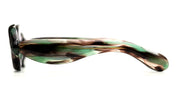 Ottica Mondello Roma - Paloceras - pebble-safari-tortoise-rx - PEBBLE - SAFARI TORTOISE RX - Acetate - shape Oval - green tortoise - EYEWEAR - SUNGLASSES - Unisex,Uomo,Donna,Women,Men - lens Gradient brown - Made In China