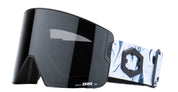 Ottica Mondello Roma - Out Of - XG159314L - ZENITH - KOZAK / SMOKE LENS LARGE - nylon - shape Mask - black, white - EYEWEAR - GOGGLES - Unisex,Uomo,Donna,Women,Men - lens Black - Made In Italy
