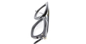 Ottica Mondello Roma - Kuboraum - KROP25BS000000OP - MASK P25 BS - BLACK SHINE RX - Acetate - shape Rectangular - Black - EYEWEAR - EYEGLASSES - Unisex,Uomo,Donna,Women,Men - lens Clear - Made In Italy