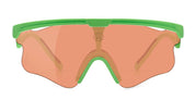 Ottica Mondello Roma - Alba Optics - 8050054517834 - DELTA LEI - PISTACHIO / VZUM SALMON - Tr90 - shape Mask - green - EYEWEAR - SUNGLASSES - Unisex,Uomo,Donna,Women,Men - lens Pink - Made In Italy