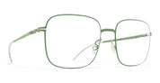 Ottica Mondello Roma - Mykita - 10301387 - ELSA - POW10 - LAUREL GREEN RX - stainless steel - shape Squared - green - EYEWEAR - EYEGLASSES - Donna,Women - lens Clear - Made In Germany