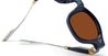 Ottica Mondello Roma - T HENRI - V2CW2 - V2 - TWILIGHT II - Acetate - shape  - navy blue - EYEWEAR - SUNGLASSES - Unisex,Uomo,Donna,Women,Men - lens bronze - Made In Japan