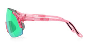 Ottica Mondello Roma - Alba Optics - 8050054518169 - JUMBO - CHERRY GLOSSY / VZUM F-LENS BTL - Tr90 - shape Mask - fuchsia - EYEWEAR - SUNGLASSES - Unisex,Uomo,Donna,Women,Men - lens blue green - Made In Italy