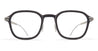 Ottica Mondello Roma - Mykita - 10066821 - FIR MH49 - Black / Matte Silver RX - stainless steel - shape Squared - black, silver - EYEWEAR - EYEGLASSES - Unisex,Uomo,Donna,Women,Men - lens Clear - Made In Germany