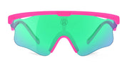 Ottica Mondello Roma - Alba Optics - 8050054517933 - DELTA LEI - FUCHSIA II / VZUM F-LENS BTL - Tr90 - shape Mask - pink - EYEWEAR - SUNGLASSES - Unisex,Uomo,Donna,Women,Men - lens blue green - Made In Italy