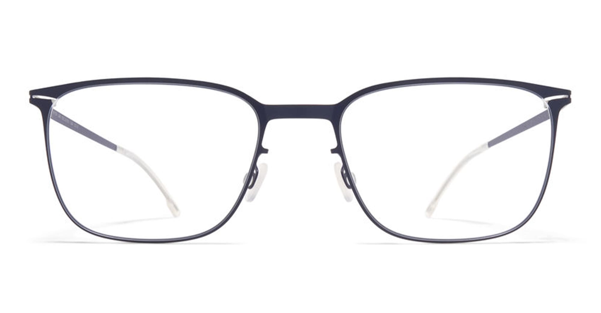 Ottica Mondello Roma - Mykita - 10086037 - JARI - NAVY RX - stainless steel - shape Rectangular - navy blue - EYEWEAR - SUNGLASSES - Unisex,Uomo,Donna,Women,Men - lens Clear - Made In Germany