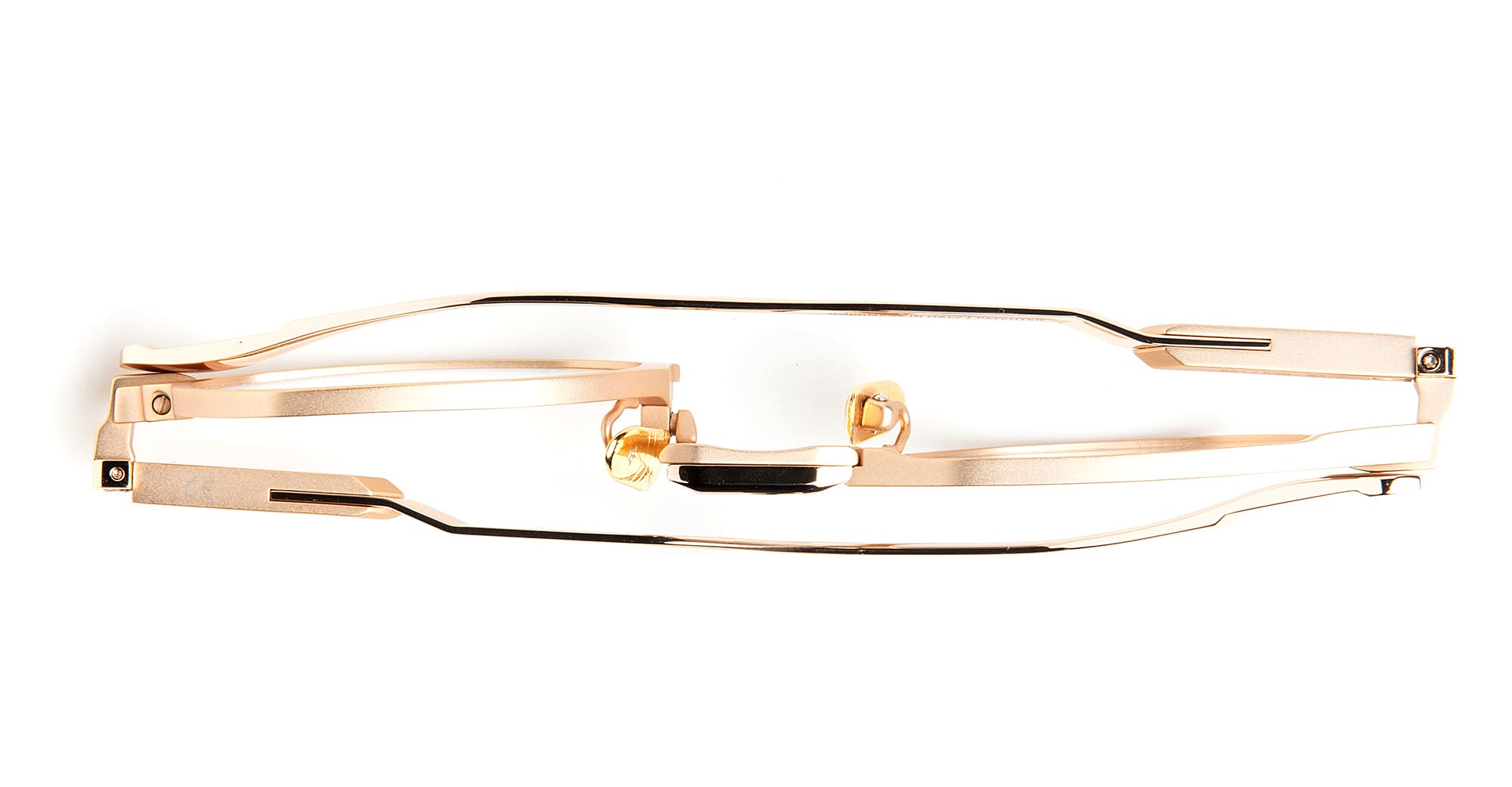 Ottica Mondello Roma - Movitra - VIS INSITA 01-C3 D - VIS INSITA 01 - C2 Light Gold RX - Titanium - shape Panto - Gold - EYEWEAR - EYEGLASSES - Uomo,Men - lens Clear - Made In Italy