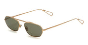 Ottica Mondello Roma - Ahlem - AHL.003884.SUN - Anjou - Champagne / Khaki Light Lens - Metal - shape Oval - Gold - EYEWEAR - SUNGLASSES - Unisex,Uomo,Donna,Women,Men - lens Green - Made In France