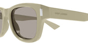 Ottica Mondello Roma - Saint Laurent - SL 801-003 - SL 801-003 - GREEN - Acetate - shape Squared - green - EYEWEAR - SUNGLASSES - Unisex,Uomo,Donna,Women,Men - lens Grey - Made In Italy