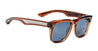 Ottica Mondello Roma - Jacques Marie Mage - JMMWY-66 - WESLEY - ROOTBEER - Acetate - shape Rectangular - brown - EYEWEAR - SUNGLASSES - Uomo,Men - lens Blue - Made In Japan