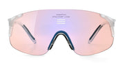 Ottica Mondello Roma - Alba Optics - 8050054516097 - JUMBO - CRYSTAL GLOSSY / VZUM F-LENS FML - Tr90 - shape Mask - Crystal - EYEWEAR - SUNGLASSES - Unisex,Uomo,Donna,Women,Men - lens purple - Made In Italy