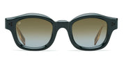 Ottica Mondello Roma - T HENRI - V2CBR - V2 - BRITISH RACING GREEN - Acetate - shape Squared - green - EYEWEAR - SUNGLASSES - Unisex,Uomo,Donna,Women,Men - lens Gradient green - Made In Japan