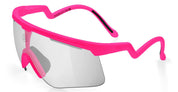 Ottica Mondello Roma - Alba Optics - 8050054517872 - DELTA - FUCHSIA II / VZUM SUPER ALU - Tr90 - shape Mask - pink - EYEWEAR - SUNGLASSES - Unisex,Uomo,Donna,Women,Men - lens Grey - Made In Italy