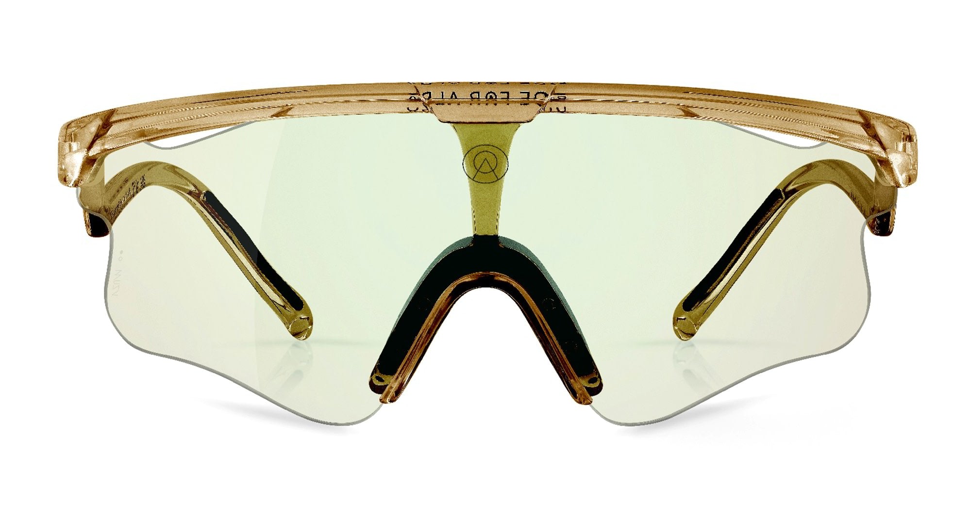 Ottica Mondello Roma - Alba Optics - 8050054517667 - DELTA LEI - SMOKE GLOSSY / VZUM F-LENS BTL - Tr90 - shape Mask - brown - EYEWEAR - SUNGLASSES - Unisex,Uomo,Donna,Women,Men - lens blue green - Made In Italy
