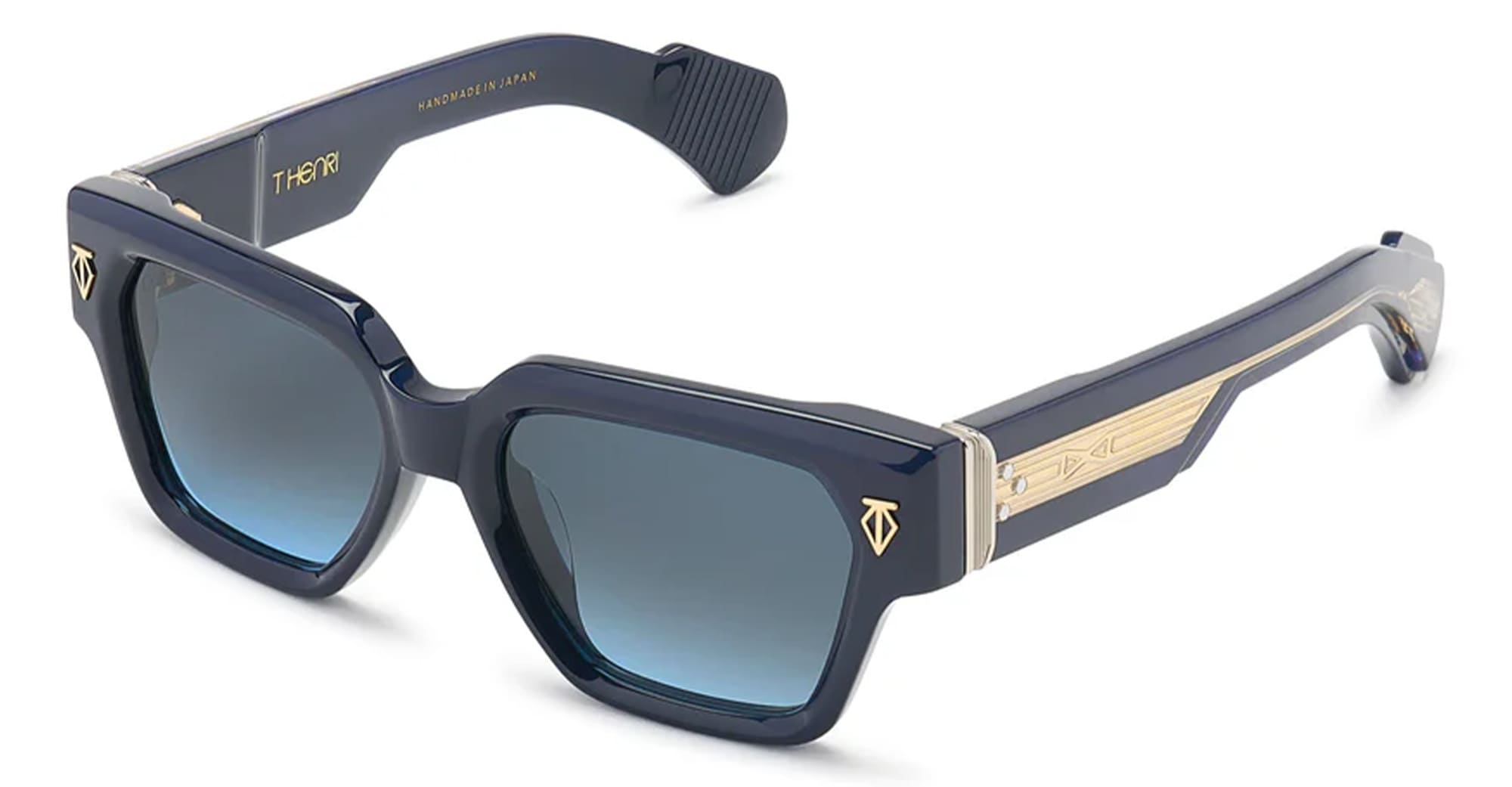 Ottica Mondello Roma - T HENRI - SIAW - SIAN - TWILIGHT - Acetate - shape  - Black - EYEWEAR - SUNGLASSES - Uomo,Men - lens  - Made In Japan