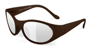 Ottica Mondello Roma - Alba Optics - 8050054518916 - ANVMA 99 - CHOCO / VZUM F-LENS ROCKET - Tr90 - shape Oval - brown - EYEWEAR - SUNGLASSES - Unisex,Uomo,Donna,Women,Men - lens Grey - Made In Italy