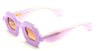 Ottica Mondello Roma - Paloceras - pebble-lilac-dream-sx - PEBBLE - LILAC DREAM SX - Acetate - shape Squared - violet - EYEWEAR - SUNGLASSES - Unisex,Uomo,Donna,Women,Men - lens Brown - Made In China