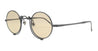 Ottica Mondello Roma - Matsuda - 10601H.SG.AS.45 - 10601H - SHINY SILVER / CAFE BROWN - Titanium - shape Round - Silver - EYEWEAR - SUNGLASSES - Uomo,Men - lens light brown - Made In Japan