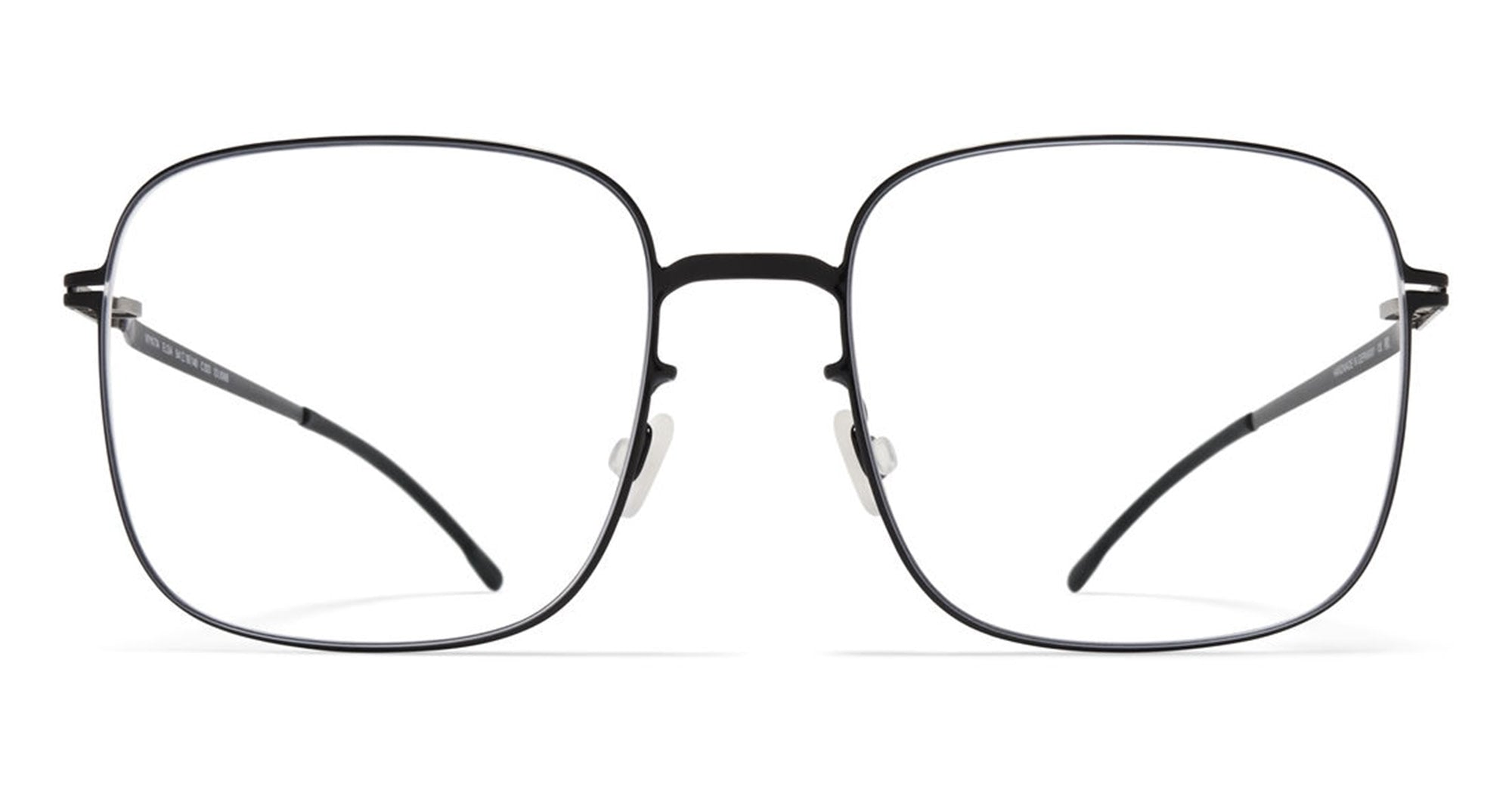 Ottica Mondello Roma - Mykita - 10301388 - ELSA - POW13 - BLACK RX - stainless steel - shape Squared - Black - EYEWEAR - EYEGLASSES - Donna,Women - lens Clear - Made In Germany