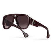 Ottica Mondello Roma - T HENRI - TRAX - TR2 - OXBLOOD - Acetate - shape Aviator - burgundy - EYEWEAR - SUNGLASSES - Unisex,Uomo,Donna,Women,Men - lens burgundy - Made In Japan