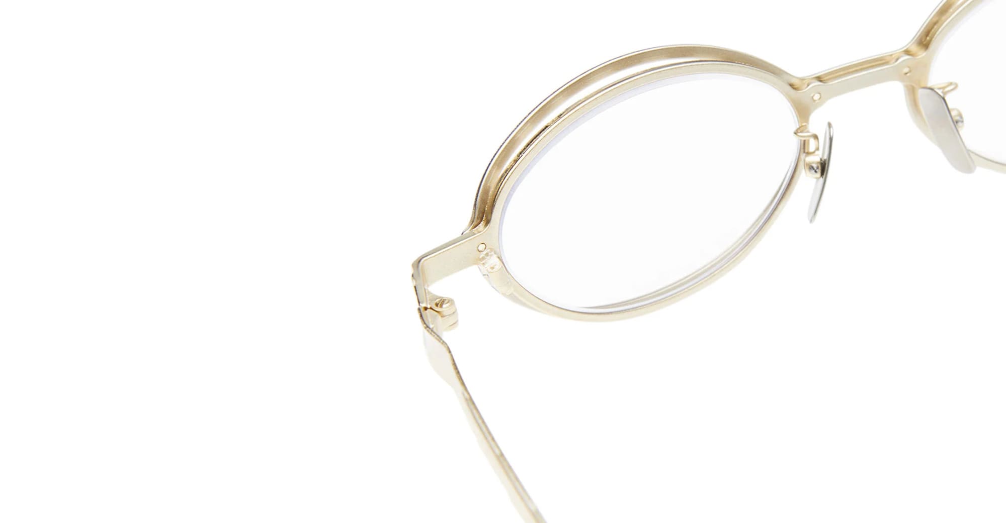 Ottica Mondello Roma - Kuboraum - KROH18GD000000OP - MASK H18 - GOLD RX - Metal - shape Oval - Gold - EYEWEAR - EYEGLASSES - Unisex,Uomo,Donna,Women,Men - lens Clear - Made In Italy