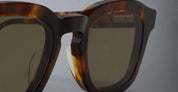 Ottica Mondello Roma - Thom Browne - UES412A-G0002-205-48 - RECTANGULAR - DARK BROWN - Acetate - shape Rectangular - brown - EYEWEAR - SUNGLASSES - Uomo,Men - lens Green - Made In Japan