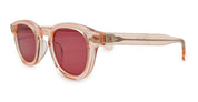 Ottica Mondello Roma - Julius Tart - JTPL-102H-2B-WINE - AR 46X24 - FRESH PINK / WINE LENS - Acetate - shape Panto - pink - EYEWEAR - SUNGLASSES - Unisex,Uomo,Donna,Women,Men - lens burgundy - Made In Japan