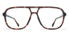 Ottica Mondello Roma - Mykita - 10091555 - KAMI - C222 AMBER HAVANA / PEARL RX - stainless steel - shape Navigator - Havana - EYEWEAR - EYEGLASSES - Unisex,Uomo,Donna,Women,Men - lens Clear - Made In Germany