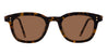 Ottica Mondello Roma - Thom Browne - UES921A-G0002-205-48 - RECTANGULAR - DARK BROWN - Acetate - shape Rectangular - brown - EYEWEAR - SUNGLASSES - Uomo,Men - lens Brown - Made In Japan