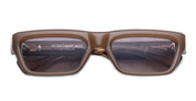 Ottica Mondello Roma - Jacques Marie Mage - JMMRUS-11W - RUSH - BIRCH  - Acetate - shape Rectangular - brown - EYEWEAR - SUNGLASSES - Uomo,Men - lens Gradient brown - Made In Japan