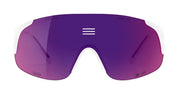 Ottica Mondello Roma - Alba Optics - 8050054516486 - JUMBO - WHITE / VZUM PLASMA - Tr90 - shape Mask - White - EYEWEAR - SUNGLASSES - Unisex,Uomo,Donna,Women,Men - lens purple - Made In Italy