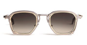Ottica Mondello Roma - Movitra - TRINITAS 01-C2 - TRINITAS 01 - C2 Light Gunmetal / Grey Lens - Metal - shape Squared - grey - EYEWEAR - SUNGLASSES - Uomo,Men - lens Gradient grey - Made In Italy