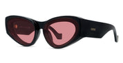 Ottica Mondello Roma - Loewe - LW40171U6201V - SIGNATURE LW40171U - BLACK - Injected Nylon - shape Cat-eye - Black - EYEWEAR - SUNGLASSES - Donna,Women - lens Pink - Made In Italy