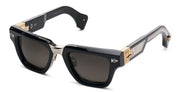 Ottica Mondello Roma - T HENRI - CCA - MAISON GALACTIQUE - CO2 - ASTEROID - Acetate, titanium - shape Squared - Black - EYEWEAR - SUNGLASSES - Unisex,Uomo,Donna,Women,Men - lens Grey - Made In Japan