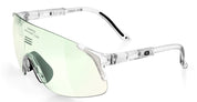 Ottica Mondello Roma - Alba Optics - 8050054516080 - JUMBO - CRYSTAL GLOSSY / VZUM F-LENS BTL - Tr90 - shape Mask - Crystal - EYEWEAR - SUNGLASSES - Unisex,Uomo,Donna,Women,Men - lens blue green - Made In Italy