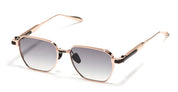 Ottica Mondello Roma - John Dalia - RICHY-C415 - RICHY - C415 ROSE GOLD / CARBON EFFECT - Metal - shape Panto - gold, black - EYEWEAR - SUNGLASSES - Unisex,Uomo,Donna,Women,Men - lens Gradient grey - Made In France