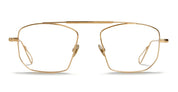 Ottica Mondello Roma - Ahlem - AHL.000956.OPT - New York - Champagne Gold RX - Metal - shape Squared - Gold - EYEWEAR - EYEGLASSES - Unisex,Uomo,Donna,Women,Men - lens Clear - Made In France