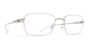 Ottica Mondello Roma - Mykita - 10089894 - ASGER - 919 CASHMERE SILVER / SHINY SILVER RX - stainless steel - shape Rectangular - Silver - EYEWEAR - EYEGLASSES - Unisex,Uomo,Donna,Women,Men - lens Clear - Made In Germany