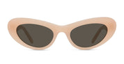 Ottica Mondello Roma - Loewe - LW40156U5272E - LW40156U - PINK - Acetate - shape Oval - pink - EYEWEAR - SUNGLASSES - Donna,Women - lens Brown - Made In Italy