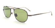 Ottica Mondello Roma - Matsuda - M3151.SG.AG.54 - M3151 - ANTIQUE GOLD / SAGE GREEN - Titanium - shape Navigator - antique gold - EYEWEAR - SUNGLASSES - Unisex,Uomo,Donna,Women,Men - lens Sage green - Made In Japan