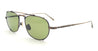 Ottica Mondello Roma - Matsuda - M3151.SG.AG.54 - M3151 - ANTIQUE GOLD / SAGE GREEN - Titanium - shape Navigator - antique gold - EYEWEAR - SUNGLASSES - Unisex,Uomo,Donna,Women,Men - lens Sage green - Made In Japan